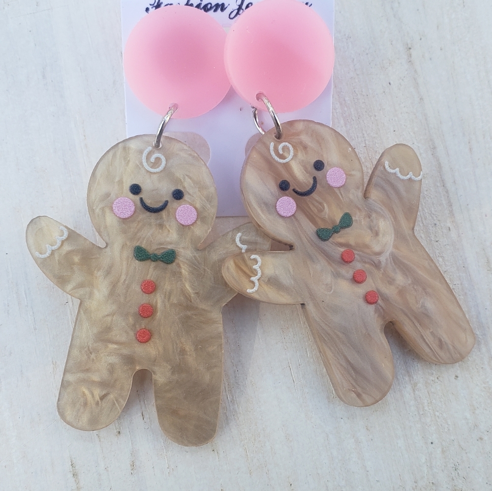 Gingerbread Earrings